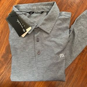 NWT TravisMathew Long Sleeve Polo
